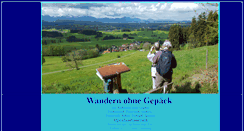 Desktop Screenshot of alpenlandtouristik.de