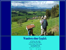 Tablet Screenshot of alpenlandtouristik.de